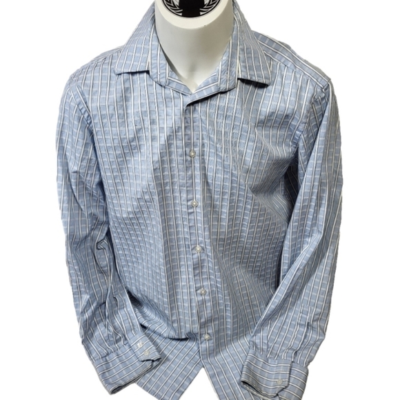 Hugo Boss Collared Button Up Dress Shirt - Picture 2 of 8